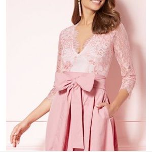 Eva Mendez body suit and skirt